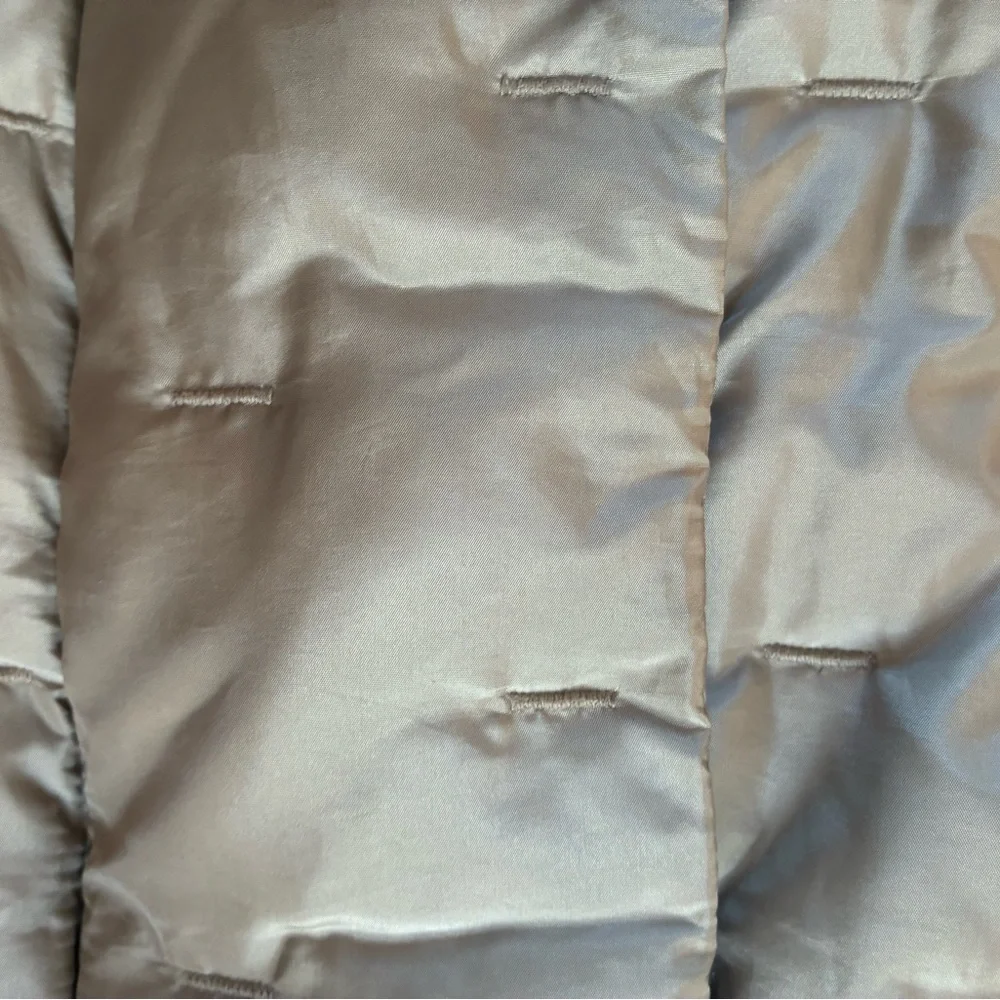 Talbots Light Tan Puffer Vest - Picture 15 of 16